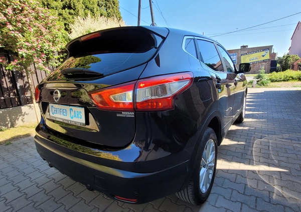 Nissan Qashqai cena 47900 przebieg: 128732, rok produkcji 2014 z Warszawa małe 742